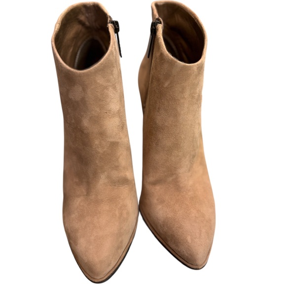 Vince Camuto VC Lorenza Heeled Boots – Wild Mushroom Suede – Size 7 - Picture 7 of 13